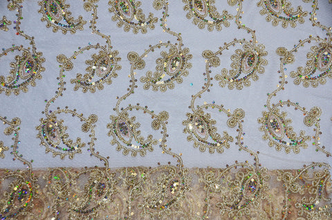 Champagne Coco Paisley